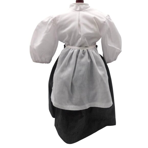 Handmade Pilgrim Colonial Outfit Fits 18" American Girl Doll NOT INCLUDED - Picture 5 of 6